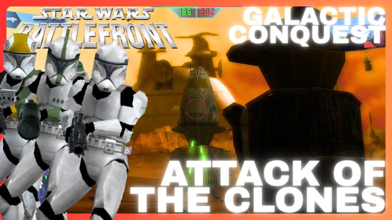 Attack of the Clones GALACTIC CONQUEST in Star Wars Battlefront!