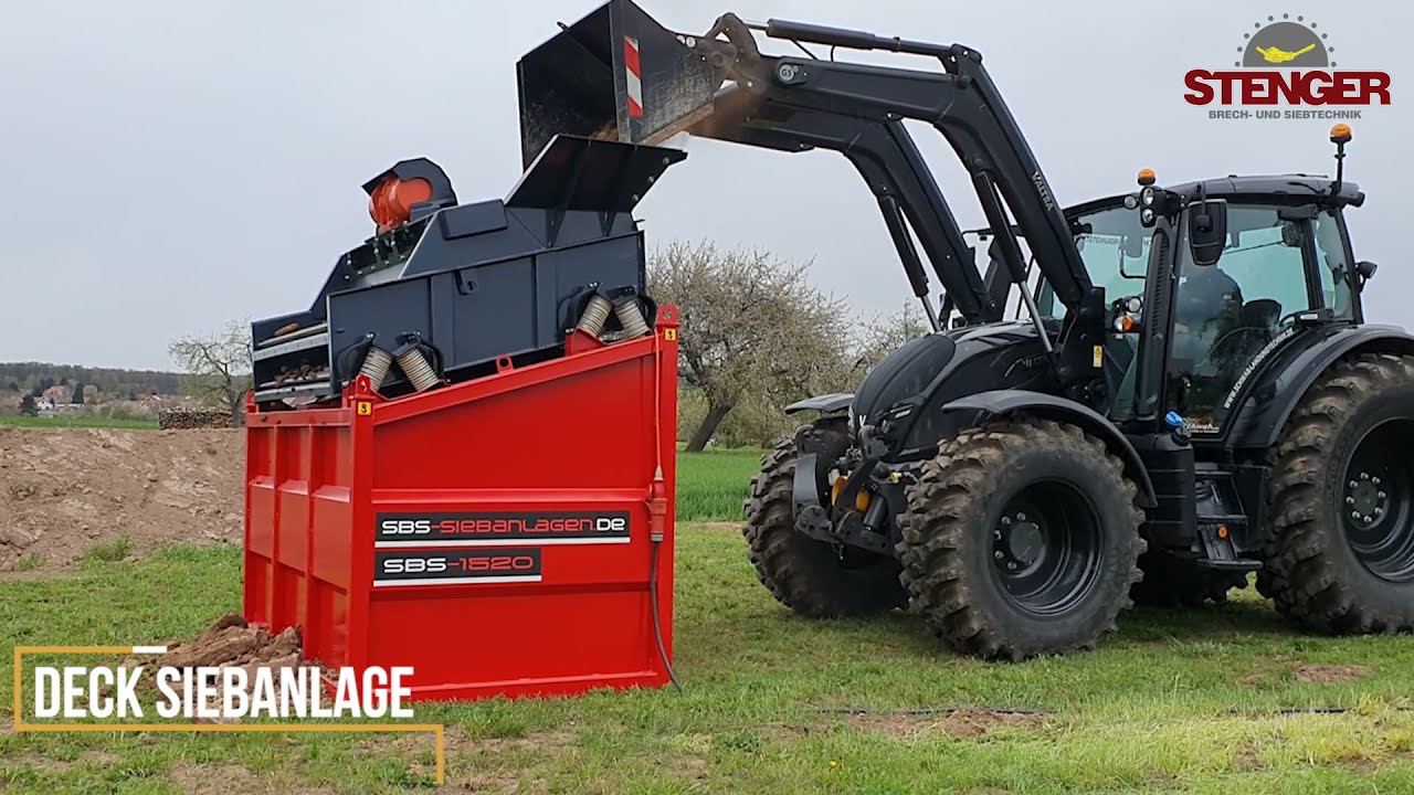 Erde sieben mit der SBS 1520 F2
