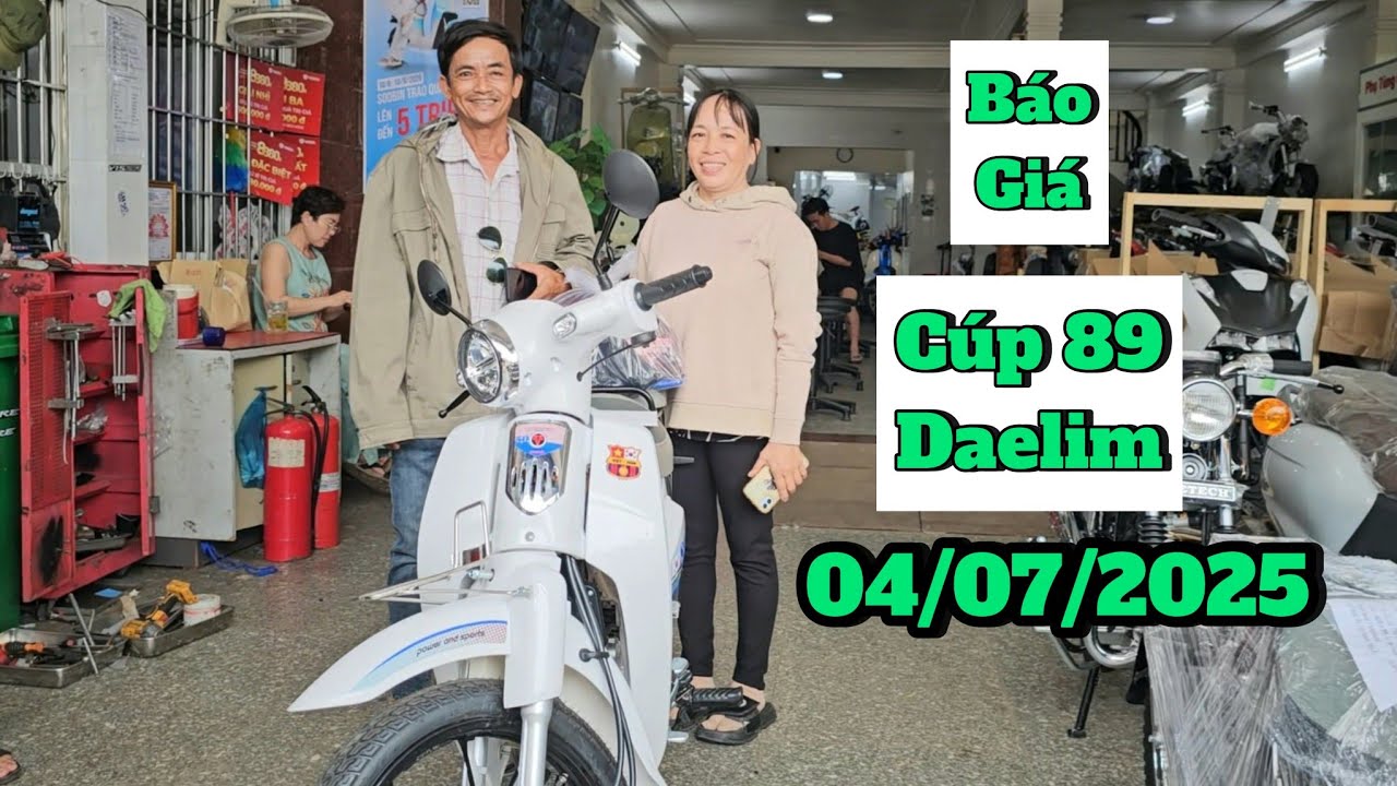 Báo giá Super Cup 89 Daelim mới nhất ngày 04/07/25 tại CH Mai Duyên. Khải Phạm #cup #cub #50cc #xe