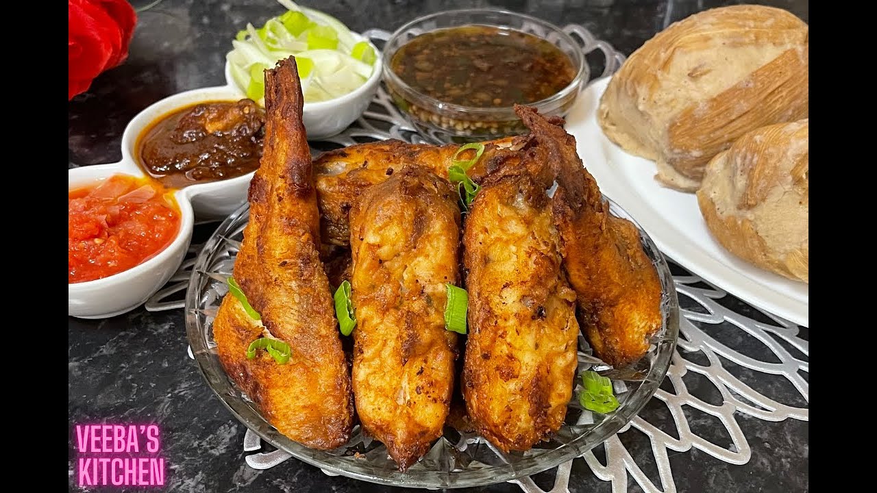 Best way to season and fry  juicy and crispy red bream fish | @Veeba's kitchen.