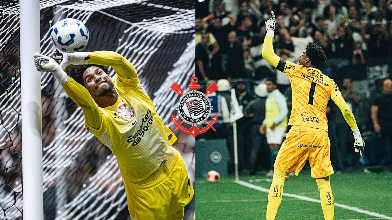 MELHORES DEFESAS - HUGO SOUZA CORINTHIANS 2025