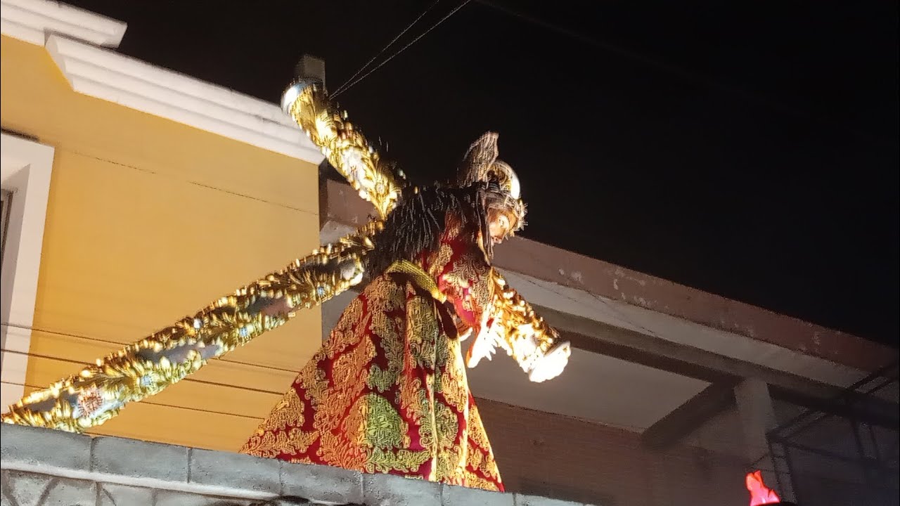 El dulce sueño de Jesús procesión penitencial de la consagrada imagen de Jesús del calvario 
