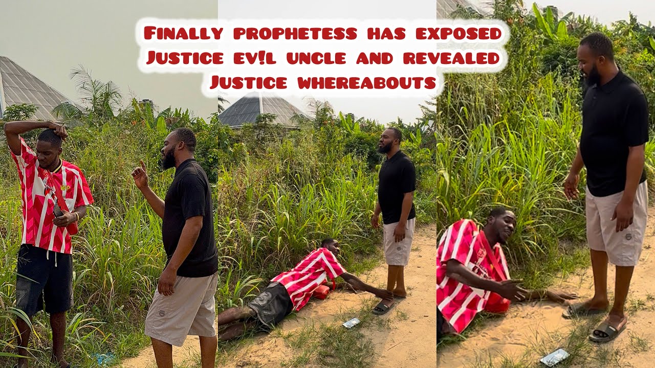 A MUST WATCH: Finally prophetess has exposed Justice ev!l uncle and revealed Justice whereabouts