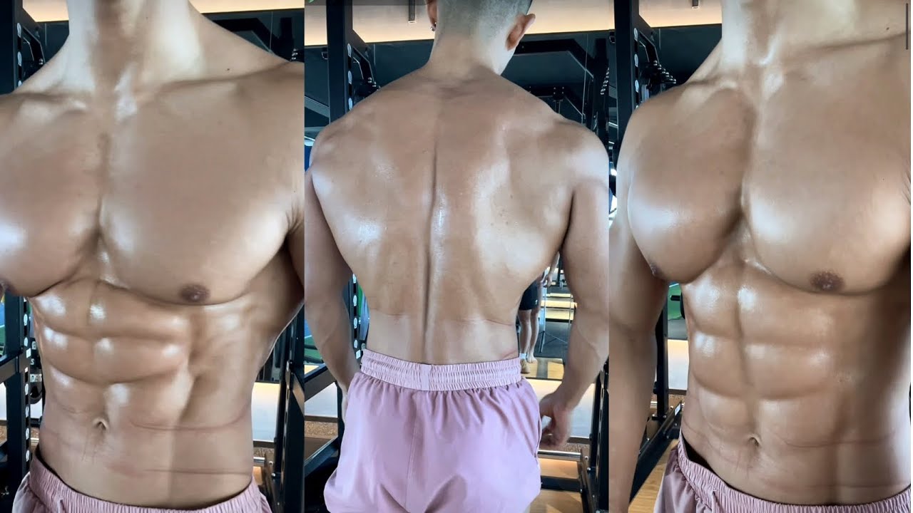 asian muscle guy