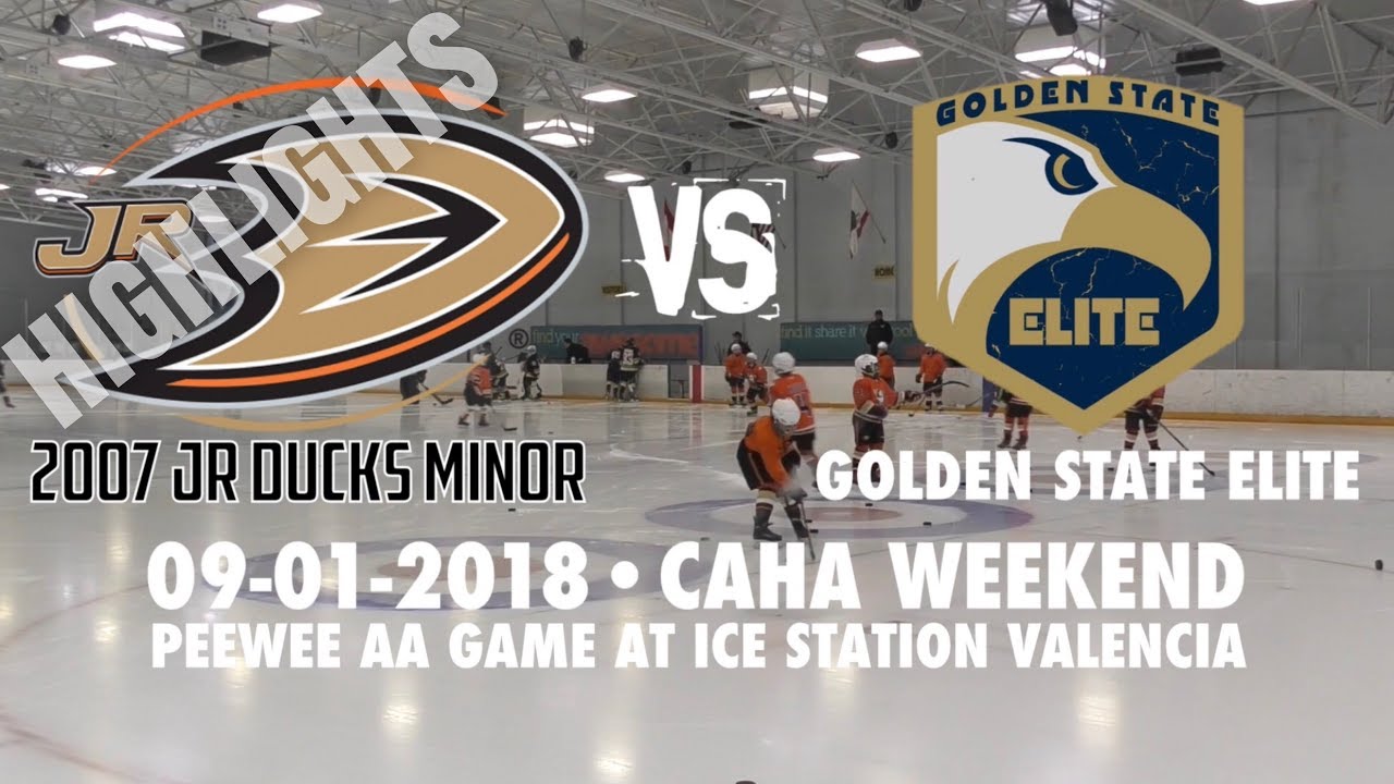 HIGHLIGHTS 2007 Lakewood Jr Ducks Minor vs Golden State Elite. Peewee AA (09-01-2018)