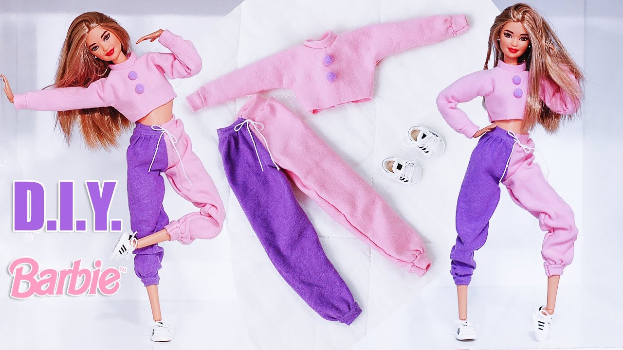 Barbie DIY Soft Girl Aesthetic Fashion Clothes Crafts