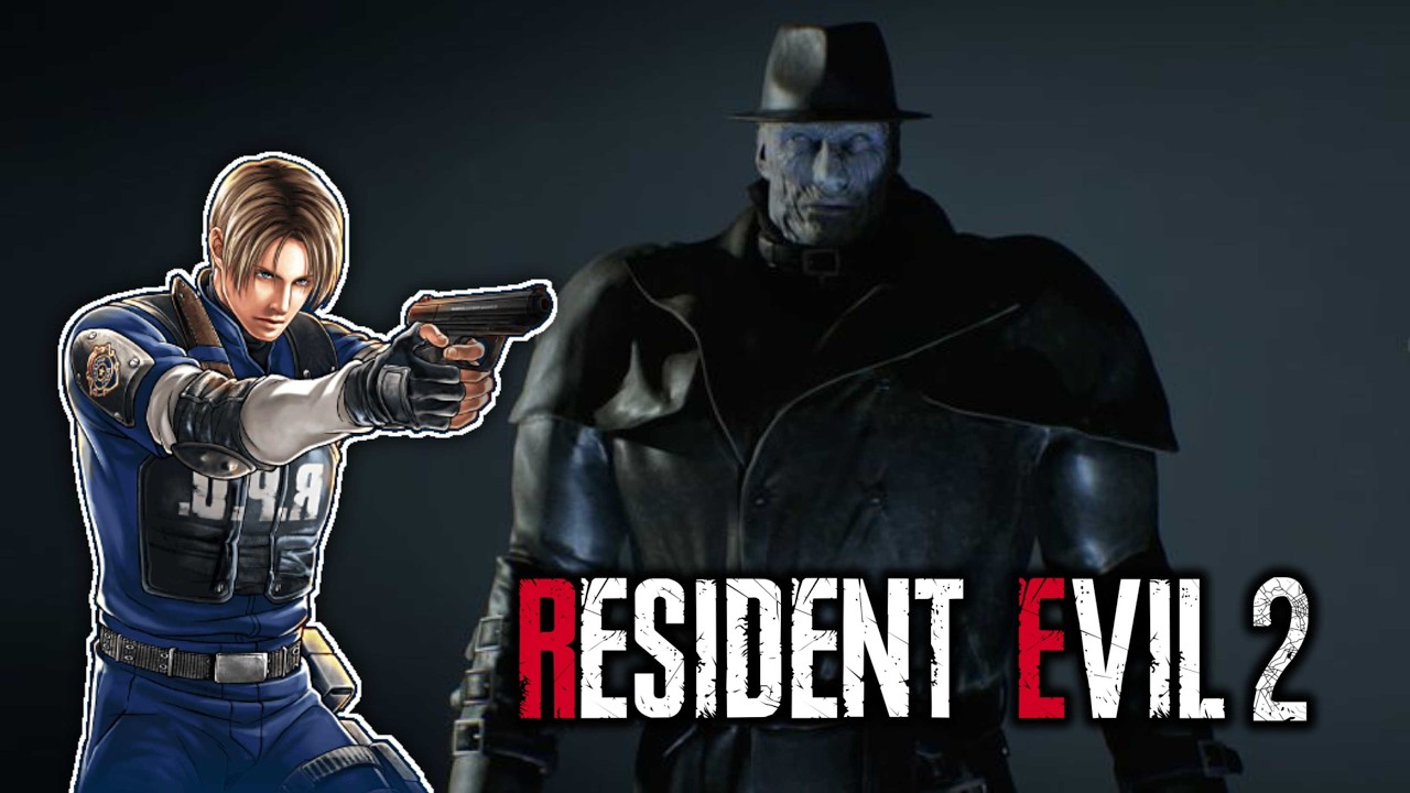 LEON MASIH DIKEJAR KEJAR SAMA MR X  - RESIDENT EVIL 2