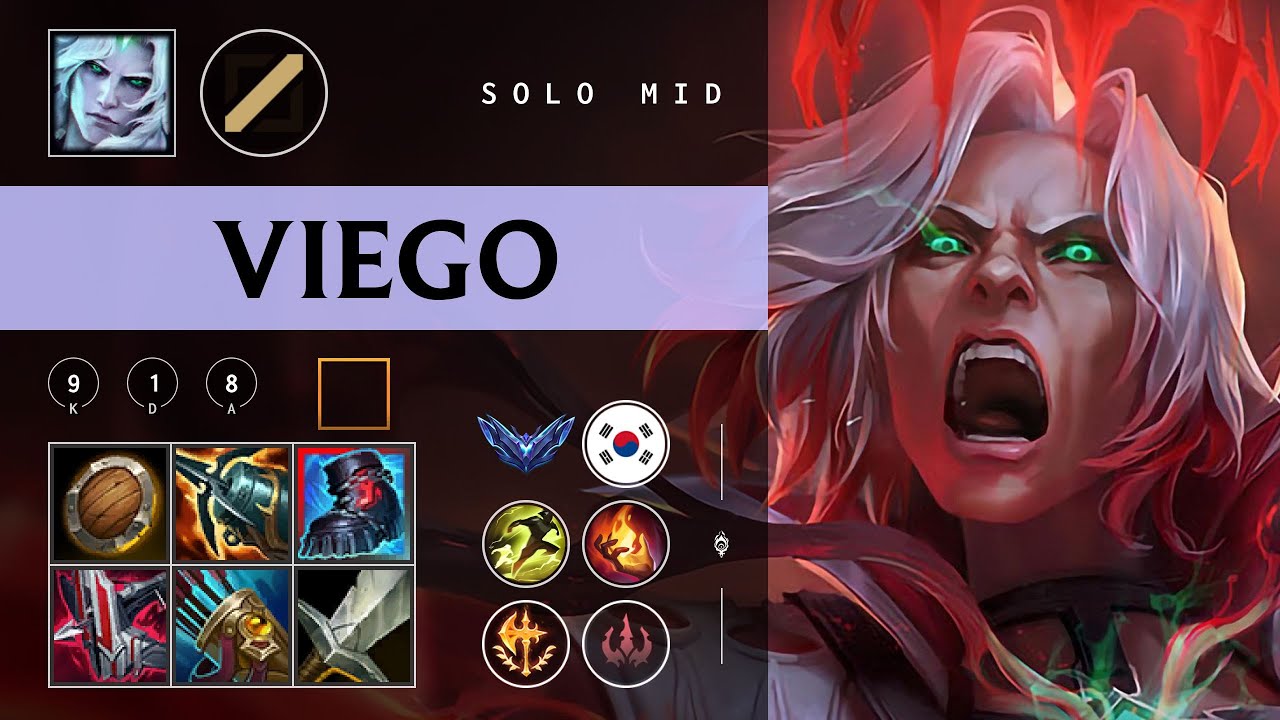 Viego Mid vs Malzahar - KR Diamond Patch 26.02