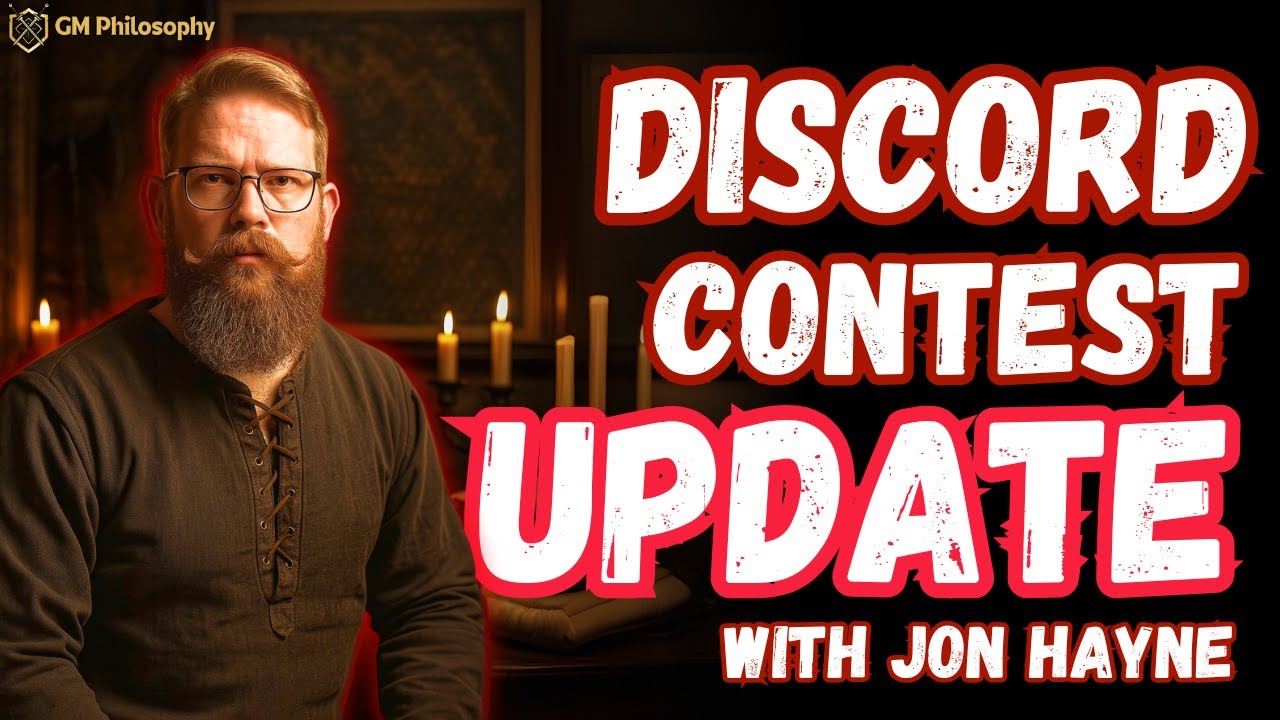 DISCORD CONTEST UPDATE!!!! With Jon Haynie | GM Philosophy Community