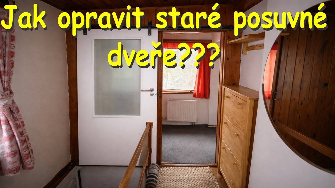 Chata posuvné dveře