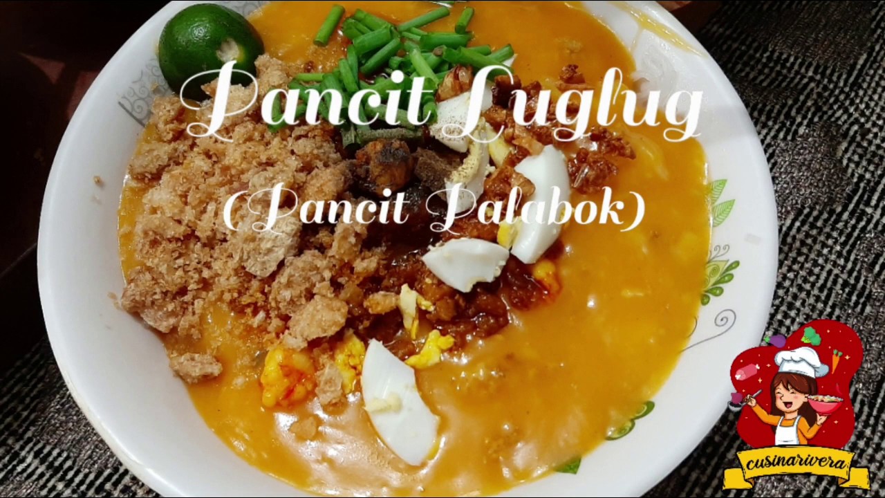 cusinarivera : Pancit Luglug (Pancit Palabok)