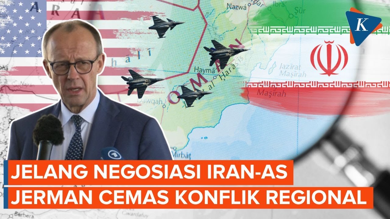 Jelang Negosiasi Iran–AS di Oman, Jerman Ingatkan Risiko Konflik Regional