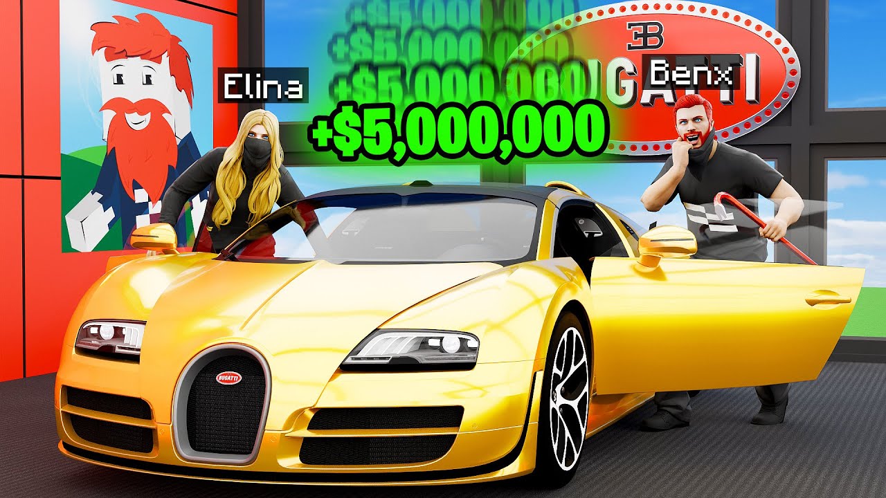 ICH ERÖFFNE ein BUGATTI AUTOHAUS mit GEKLAUTEN AUTOS! - GTA 5