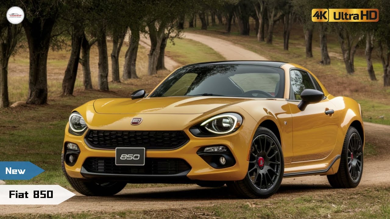 New 2026 Fiat 850 Redesign, Interior and Release Date