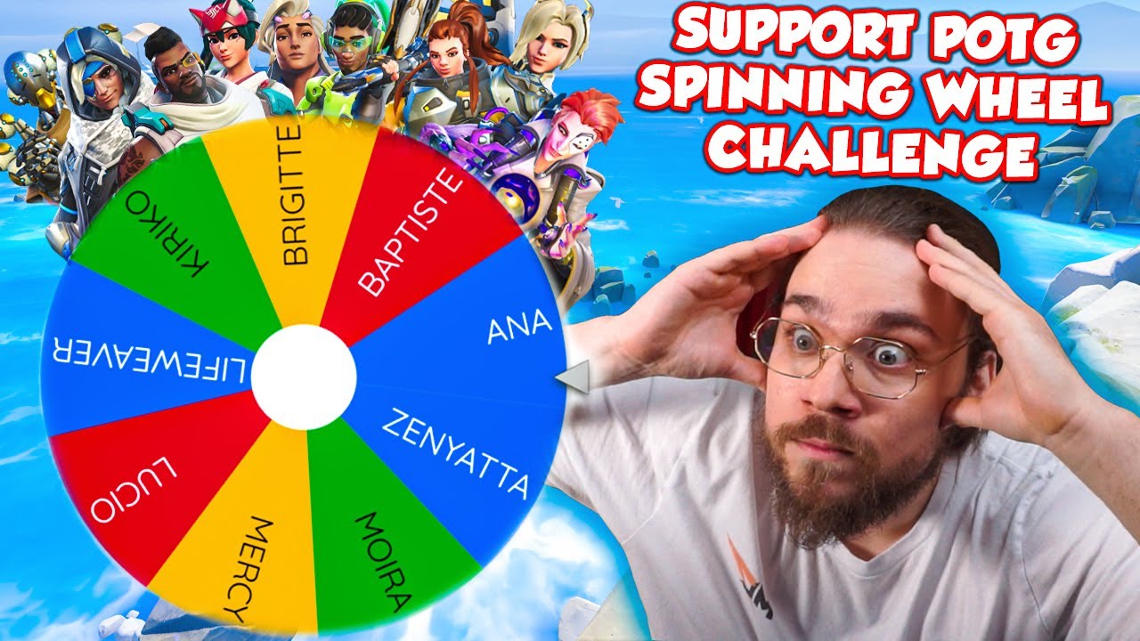 Support POTG Spinning Wheel Challenge - Overwatch 2