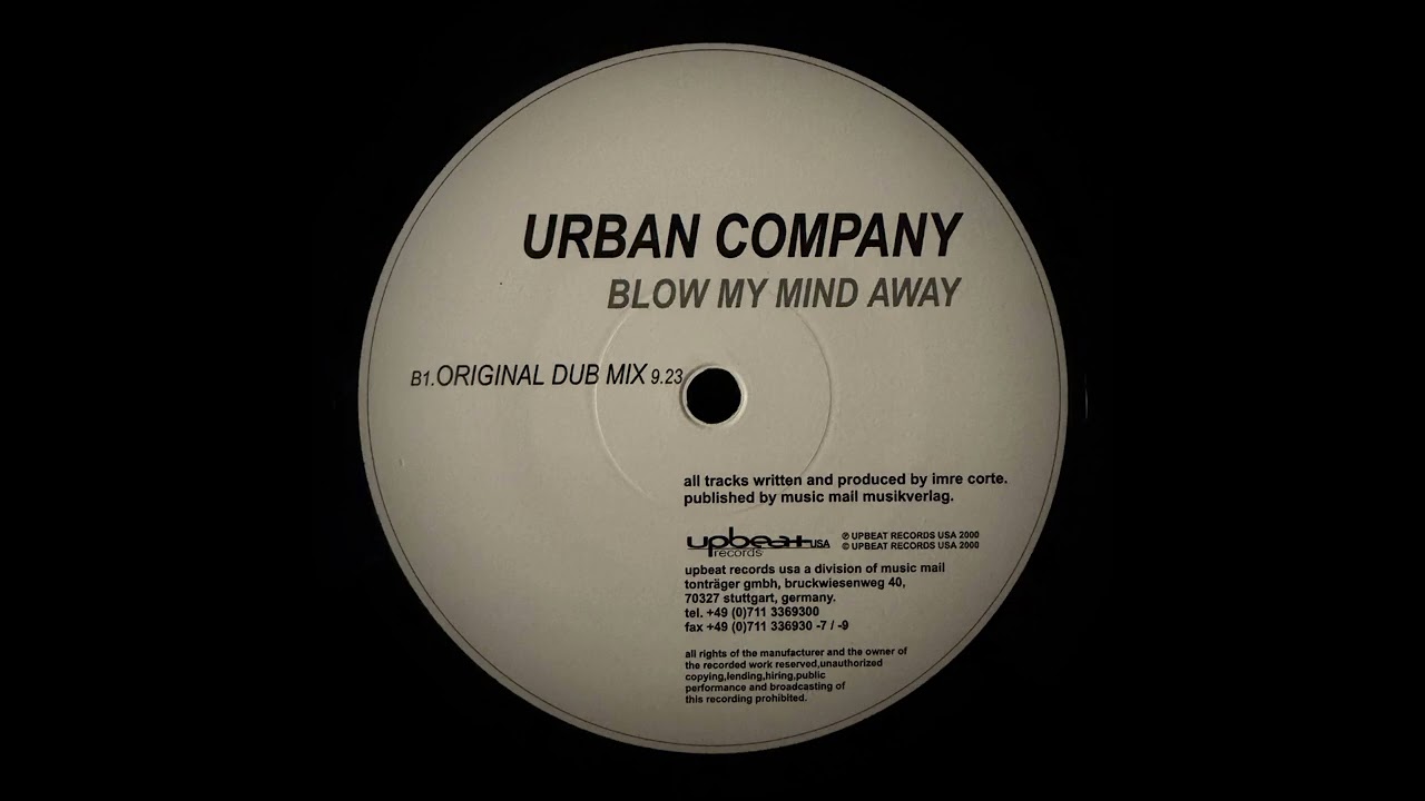 Urban Company - Blow My Mind Away (Original Dub Mix) [USUP 009]