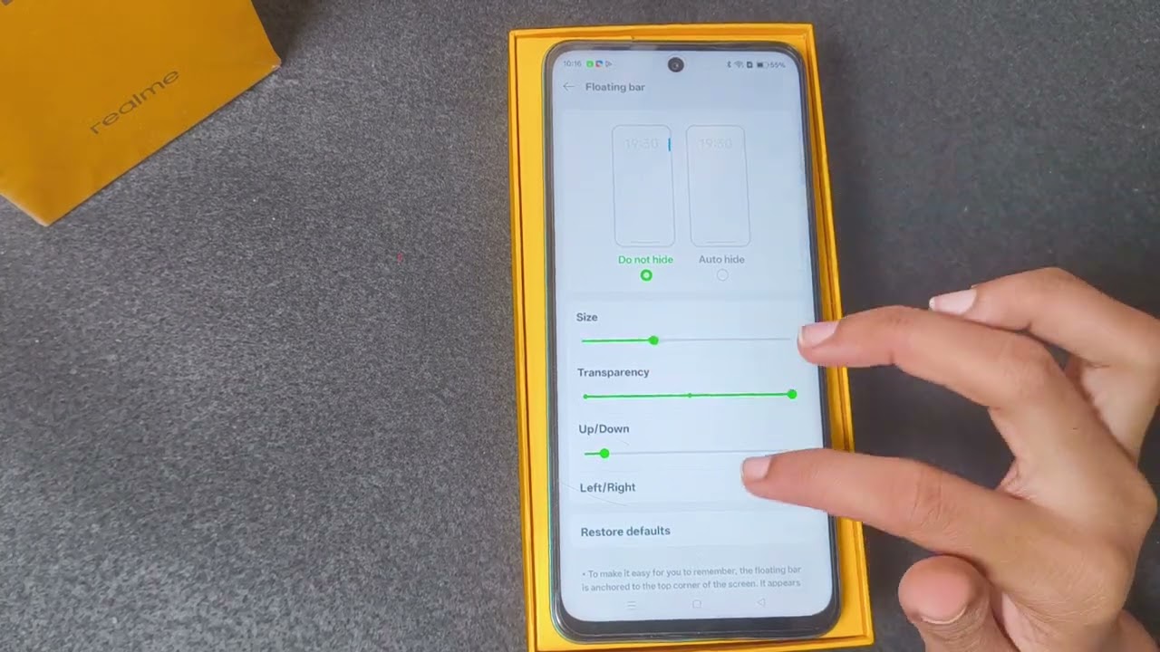 How to use smart sidebar in realme p4 power | smart sidebar setting 