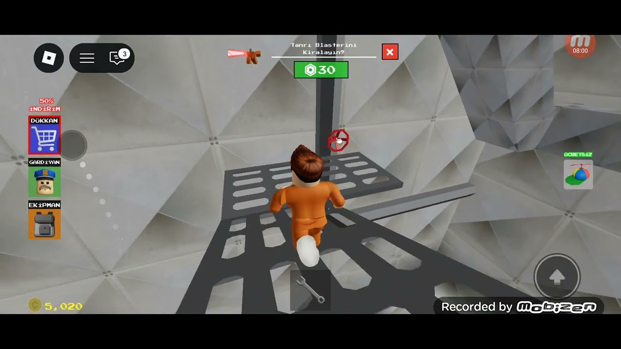 ROBLOX'UN EN ZOR HAPİSHANESİNDEN KAÇIYORUM!!! -BARRY'NIN HAPİSHANESİNDEN KAÇIŞ! (OBBY)-