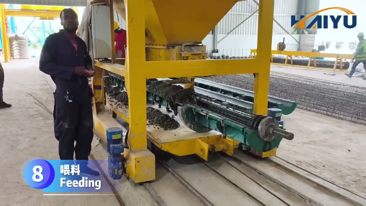 Tanzanian concrete pole factory successfully completed trial operation