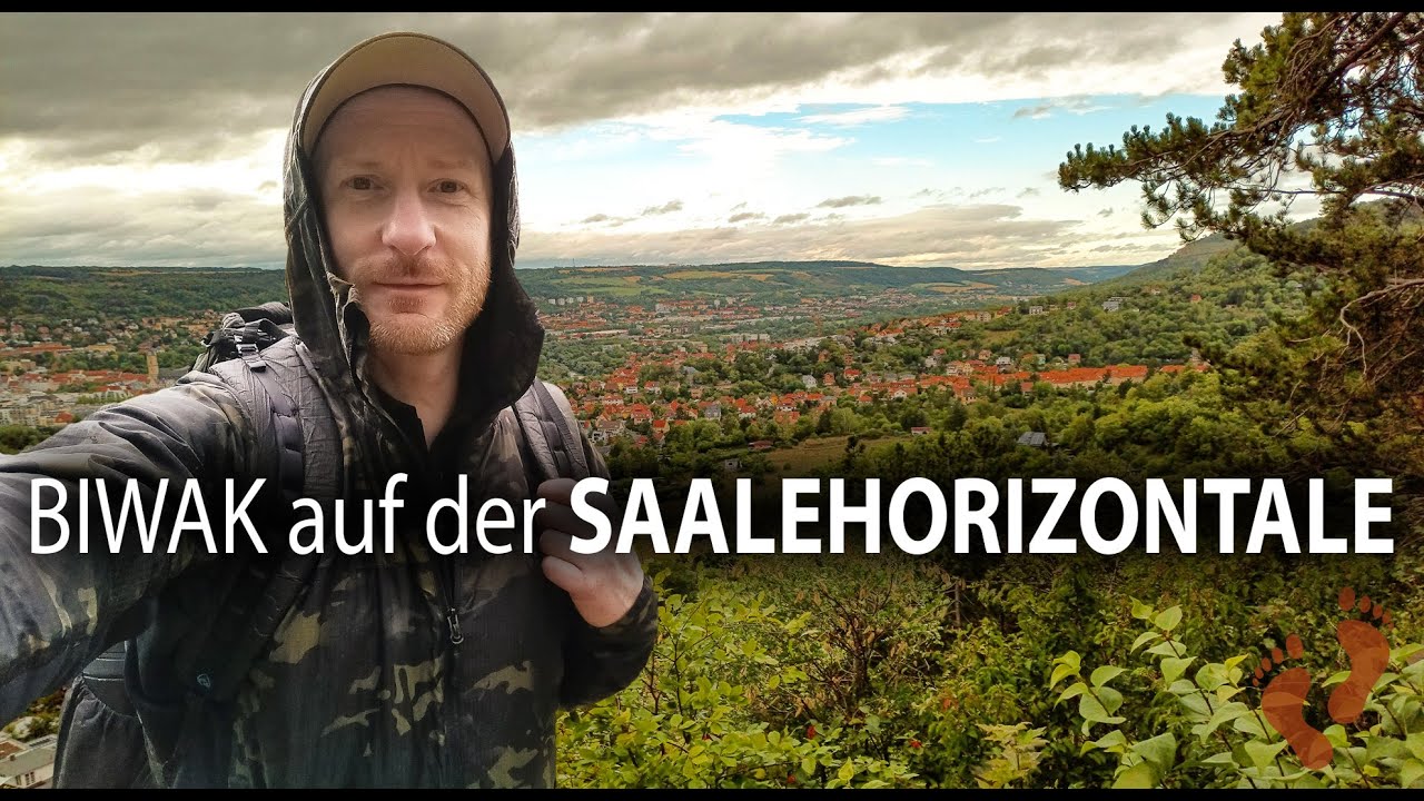 Orkanböen auf der Saalehorizontale 👣 Überraschende Wander-Biwak-Tour in Thüringen