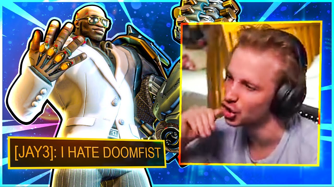 I TILTED JAY3 AGAIN AS DOOMFIST.... (Overwatch)