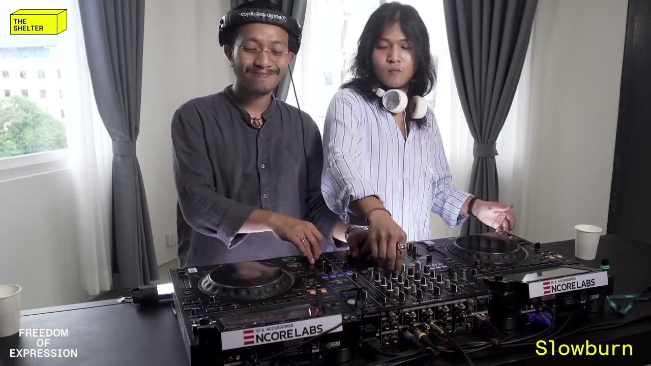 Melodic Techno set with Slowburn - Live at The Shelter Yangon