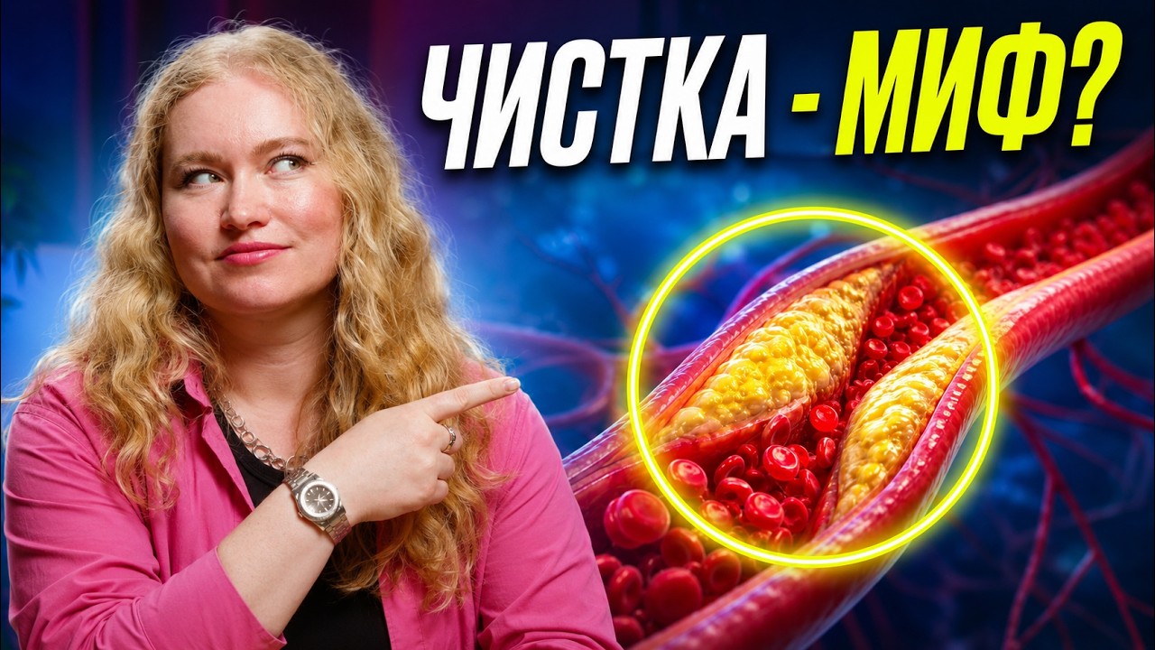 Чистка сосудов &mdash; ГЛАВНЫЙ ОБМАН! Как на самом деле убрать бляшки?