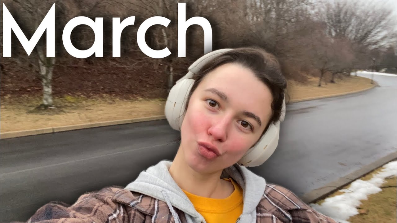 March (reading updates, nature walk, self care, sauna)