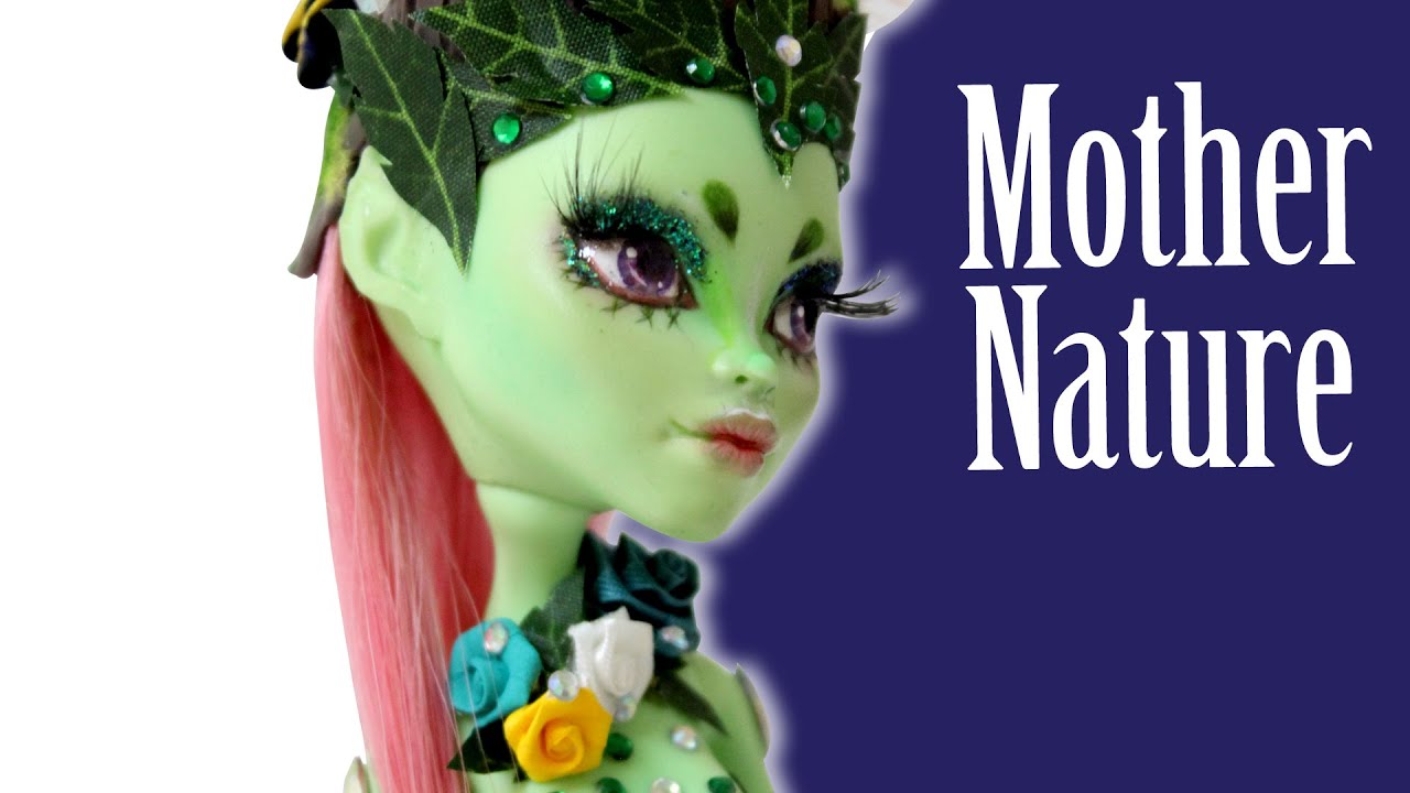 Doll Repaint: Gaia | Monster High Custom