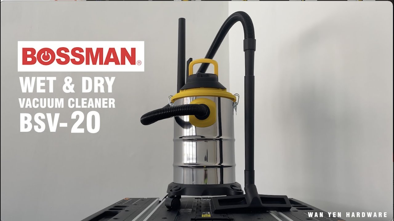 3 in 1 Vacuum Cleaner - Bossman Wet & Dry Vacuum Cleaner - BSV20 (BSV-20)