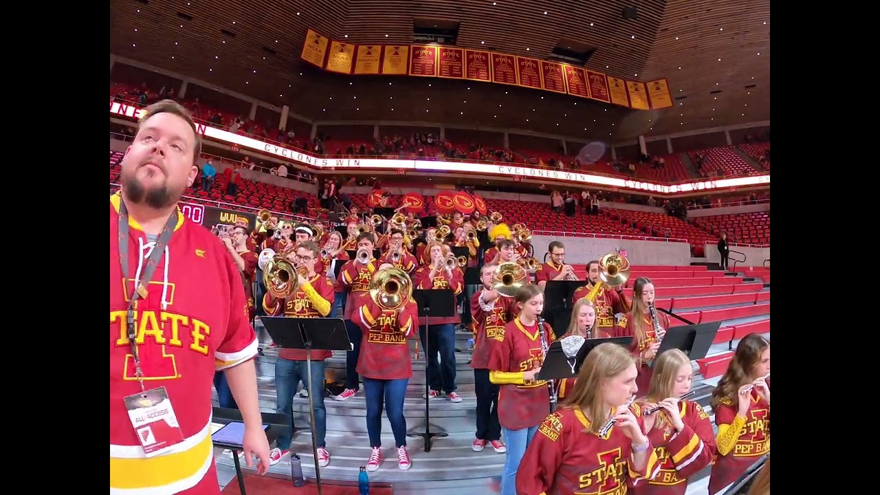 End Sequence, Happy Birthday, Bells - 2022 ISU Men's Basketball Pep Band