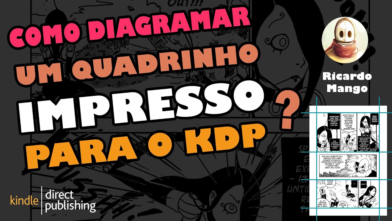 Como diagramar um quadrinho para publicar impresso na Amazon?