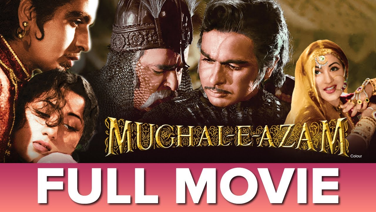 मुगल ए आजम Mughal E Azam (1960) | Madhubala, Dilip Kumar, Prithviraj Kapoor B