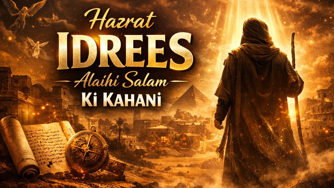 Hazrat Idrees (AS) | First Man Who Wrote With Pen | Hazrat Idrees Alaihi Salam Ki Kahani