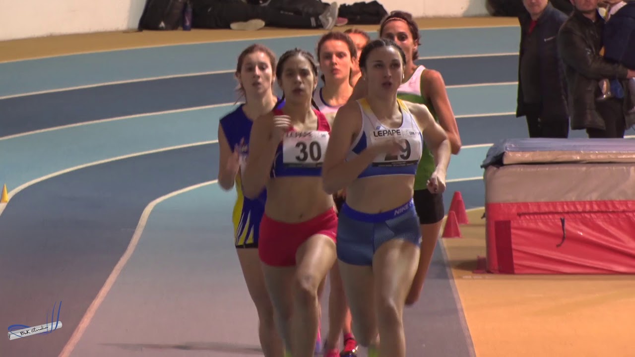800m &ndash; Finale 1 &ndash; SEF &ndash; Championnat Regionaux 20/01/2018 &ndash; Eaubonne