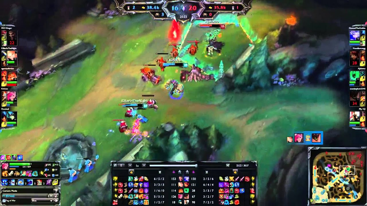LoL Assassin Vi S5 Full Game