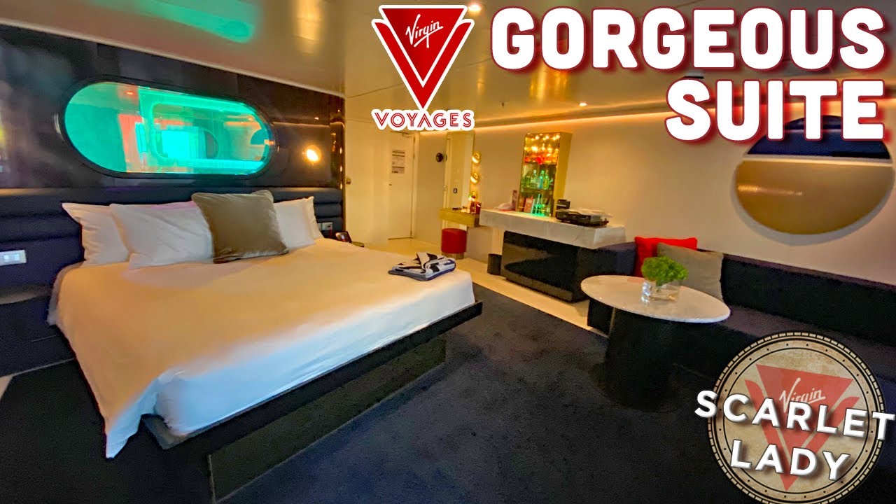 Gorgeous Suite Full Tour | Scarlet Lady  | Virgin Voyages