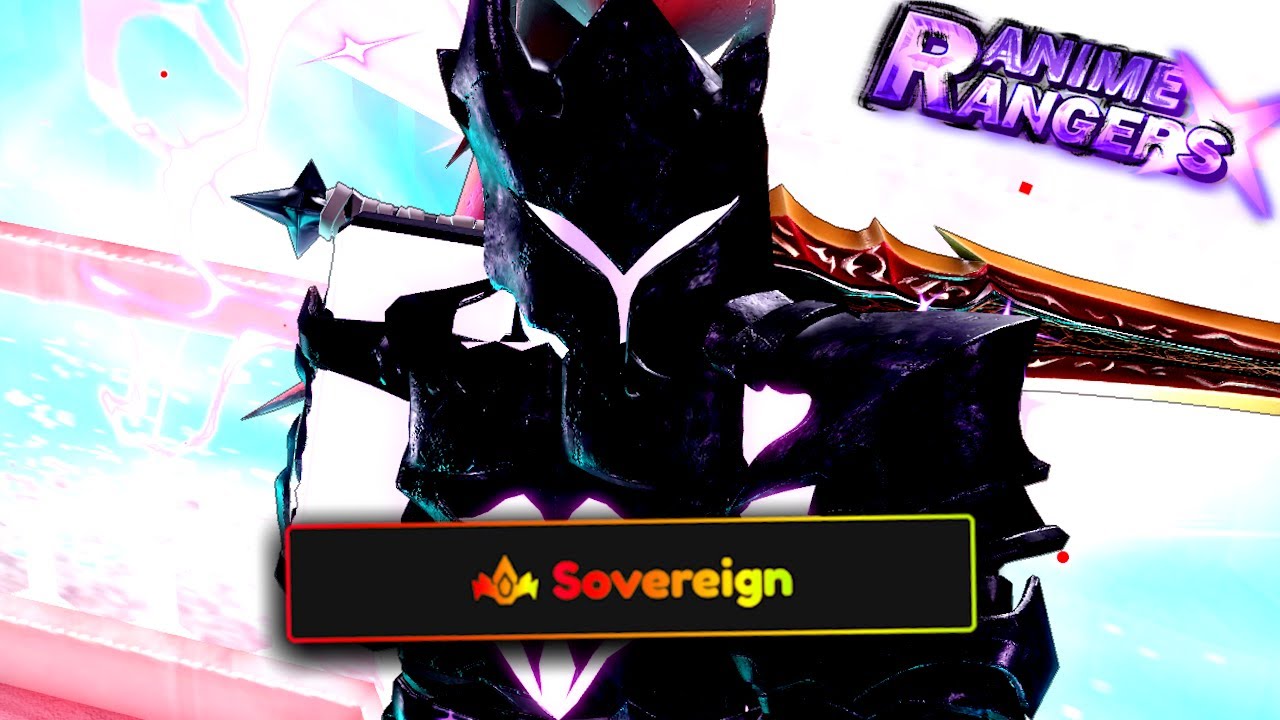 Getting NEW Shadow Commander SOVEREIGN Secret Evolved In Anime Rangers X Update 6!