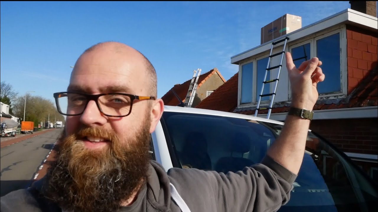 Freek monteert een multi split airco!!!!