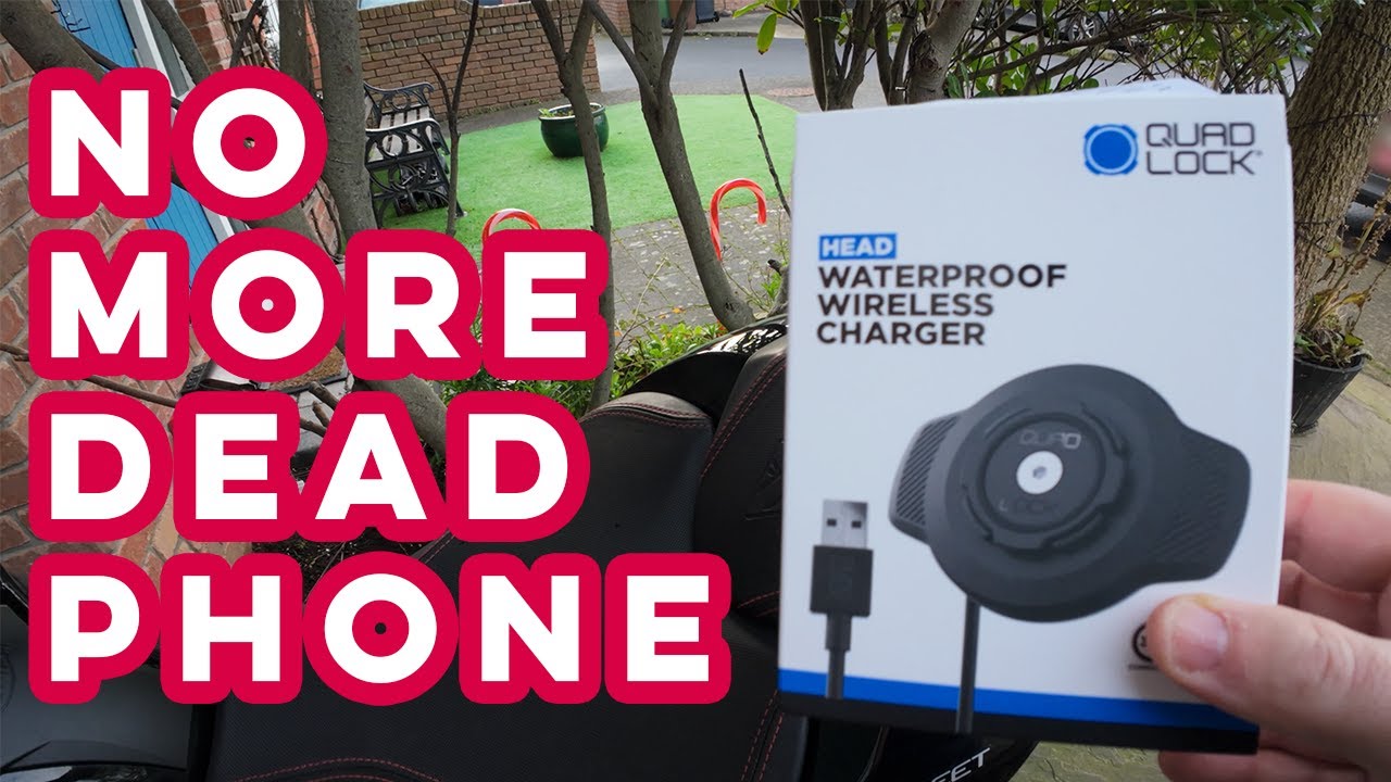 How to Install a Quad Lock Wireless Charger | Street Triple 765 R