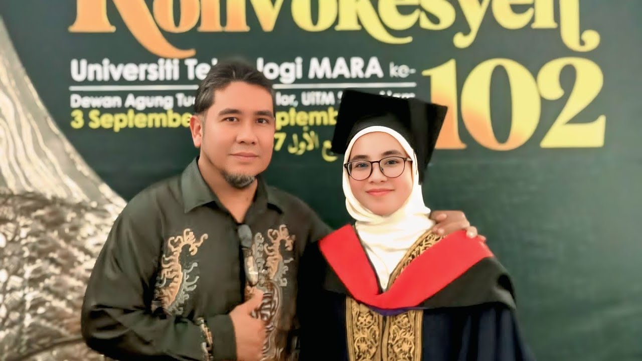 Konvokesyen UiTM ke 102 - Tahniah Dr. Nur Syafiqah Ahmad Rizal , MBBS