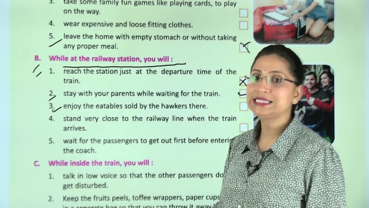 Ch 41 | A Railway Journey | My Gk & Moral Book | Class 05 | Growing Mind | For children