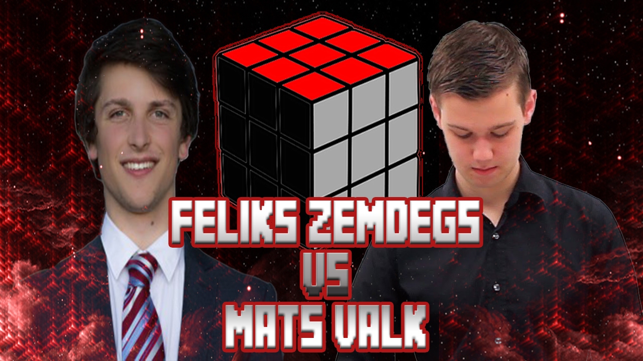 Feliks Zemdegs VS Mats Valk ● 2x2 ● 3x3 ● 4x4 ● 5x5 ● 6x6  ● 3x3 One-Handed