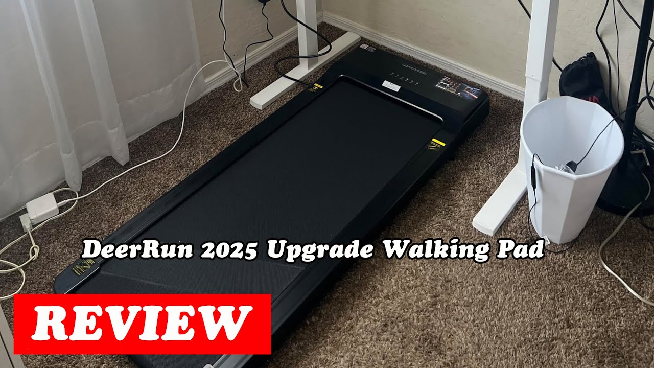 DeerRun 3-in-1 Walking Pad Treadmill Review | Foldable & Powerful Home Workout!