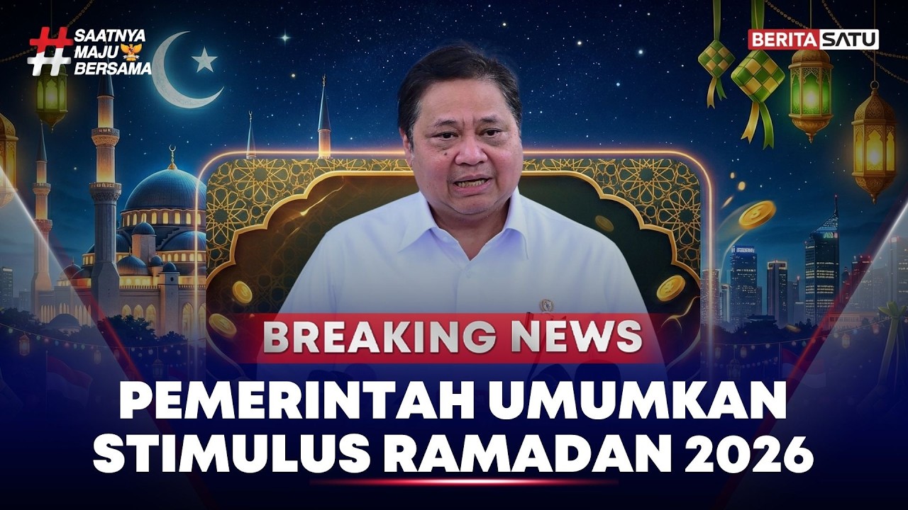 🔴 Breaking News | Airlangga Beri Keterangan Kebijakan THR, BHR & Realisasi Stimulus Ramadan 2026