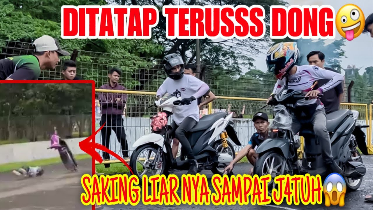 GINI JADINYA KALO LAGA MATIC BANDUNG BALAP DISENTUL‼️MATCH VARIO DIBAWAH NGANTUK ATASNYA NUSUK