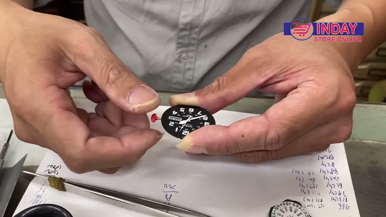 How to change watch movement Casio MRW-200H TUTORIAL
