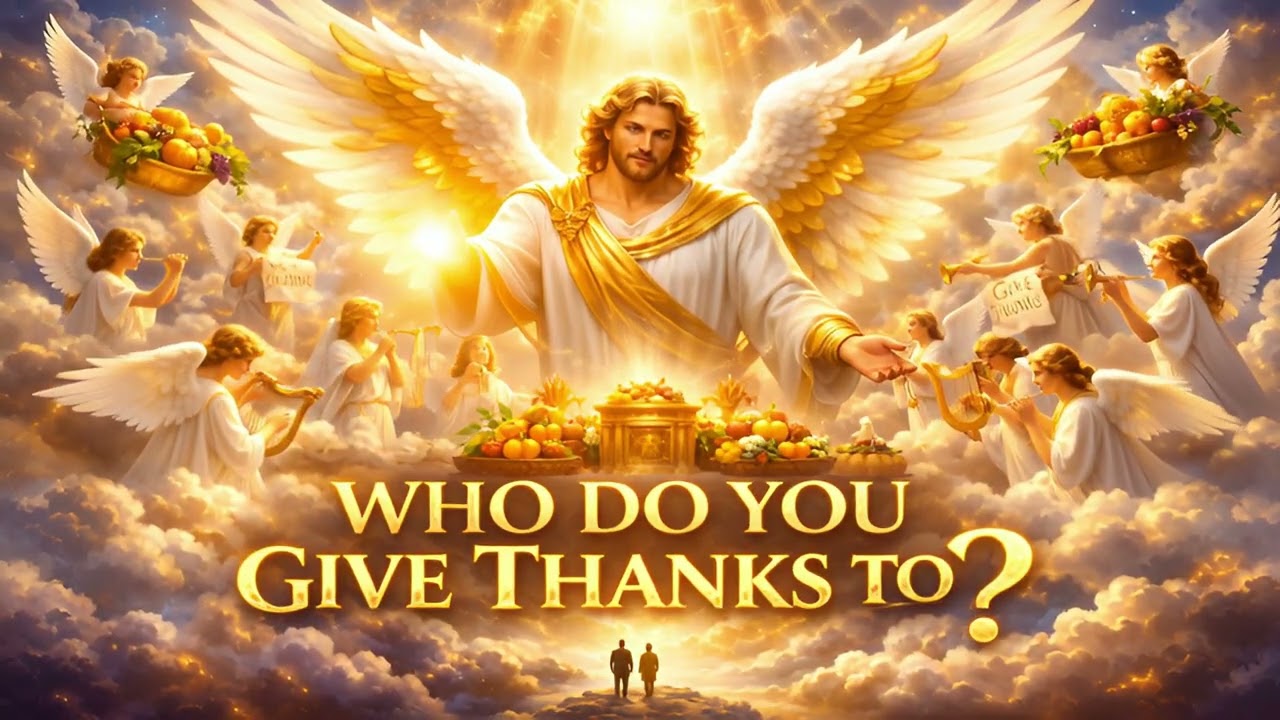 Who Do You Give Thanks To (Gospel Rock Anthem) (Heavy, driving electric guitar)