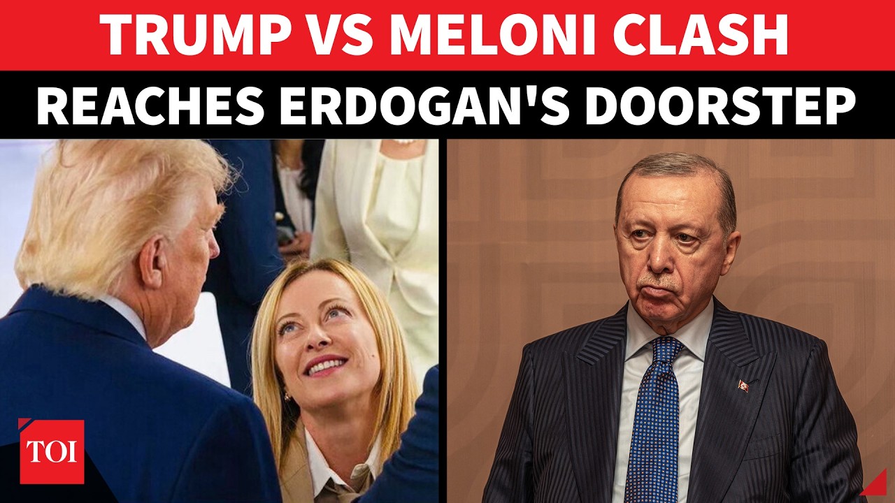 Huge Drama In Ankara: Trump Vs Meloni EXPLODES, Erdogan Watches In Silence | WATCH