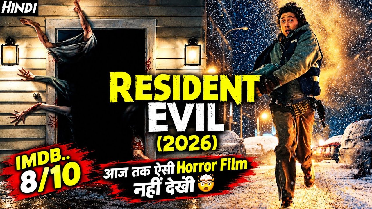 Resident Evil 2026 Explained in Hindi | Resident Evil Full Movie Story Hindi | Horror Survival Movie
